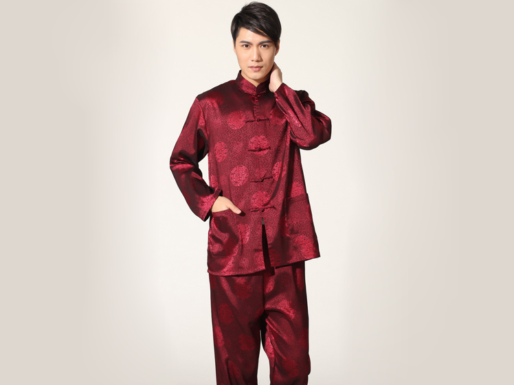 Tai Chi Clothing Long-sleeve Casual Style Linen Suit